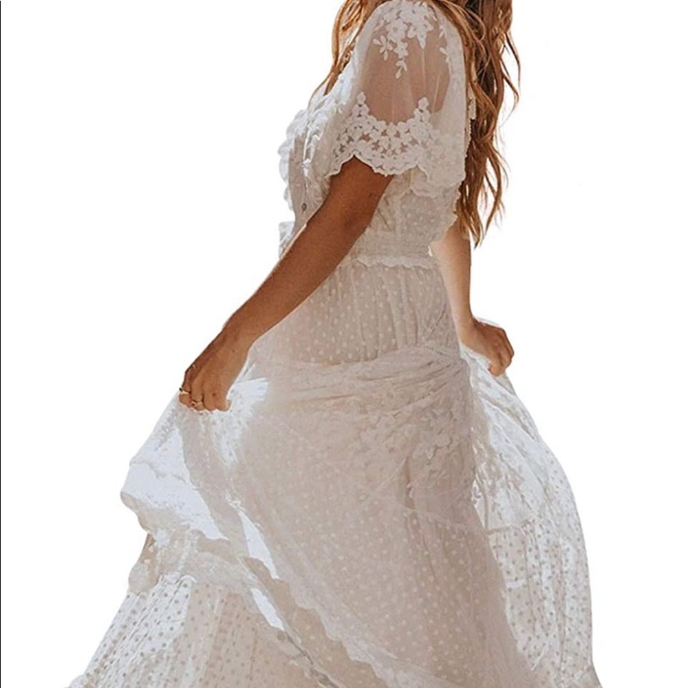 Boho lace dress